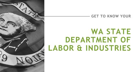 Wa labor and industries - Call a consultant near you or request an onsite consultation at no cost. L&I's Consultation Program offers confidential, no-fee, professional advice and assistance to Washington businesses. These services can help you find and fix hazards in your workplace and strengthen your safety program. Link to video with audio description.